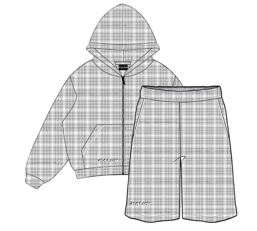 CALIDI PLAID SET