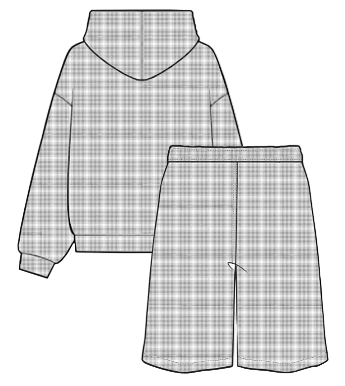 CALIDI PLAID SET